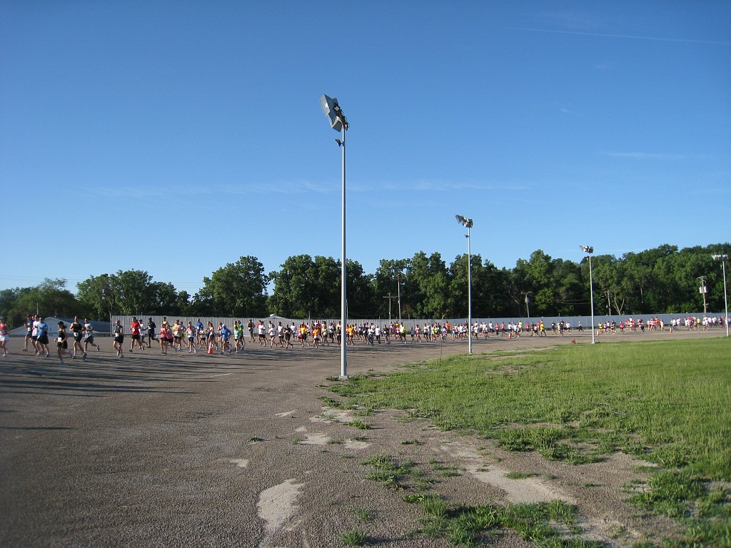 Solstice 10K 09 095.jpg - The Solstice Run 10K in Northville Michigan. June 27, 2009. Way more hills than I expected! Still had a decent time @ 57:57, and a great day for a race!